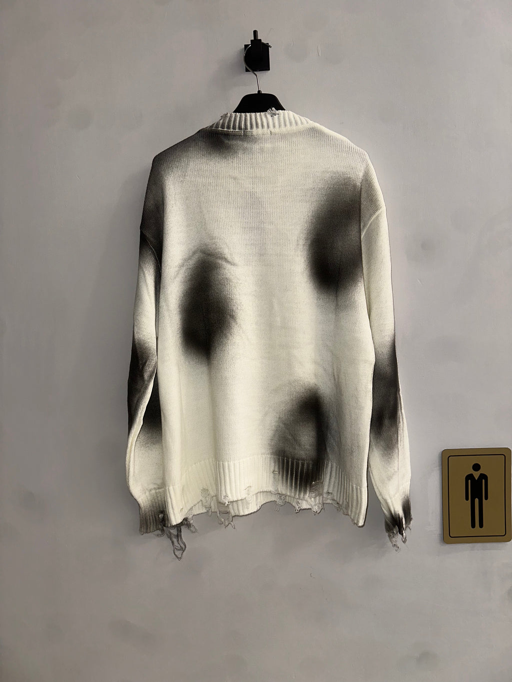 Maglione “Burned Effect”