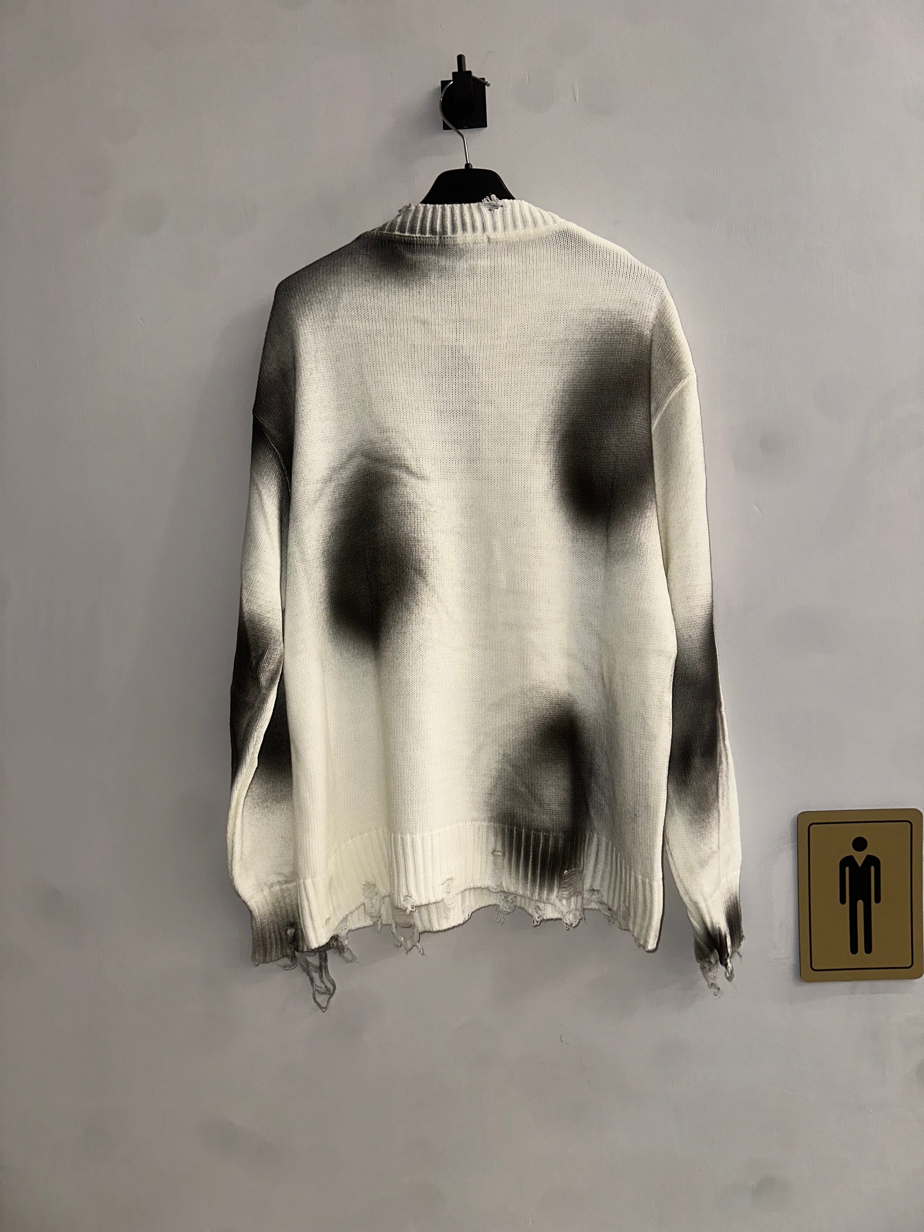 Maglione “Burned Effect”