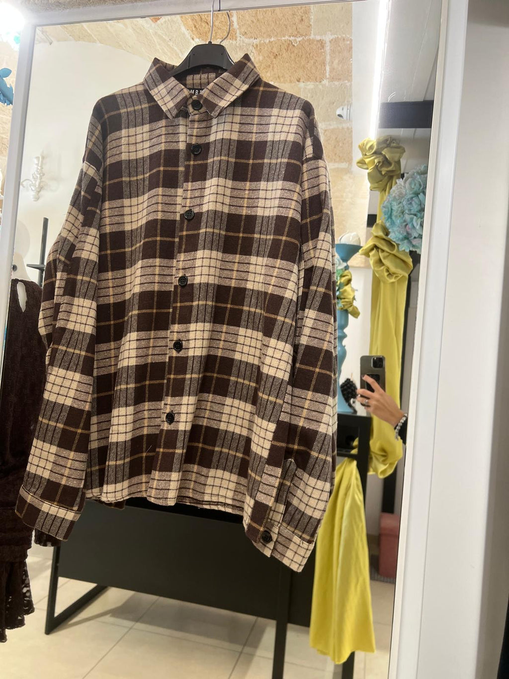 Camicia di Flanella Urbana a Quadri