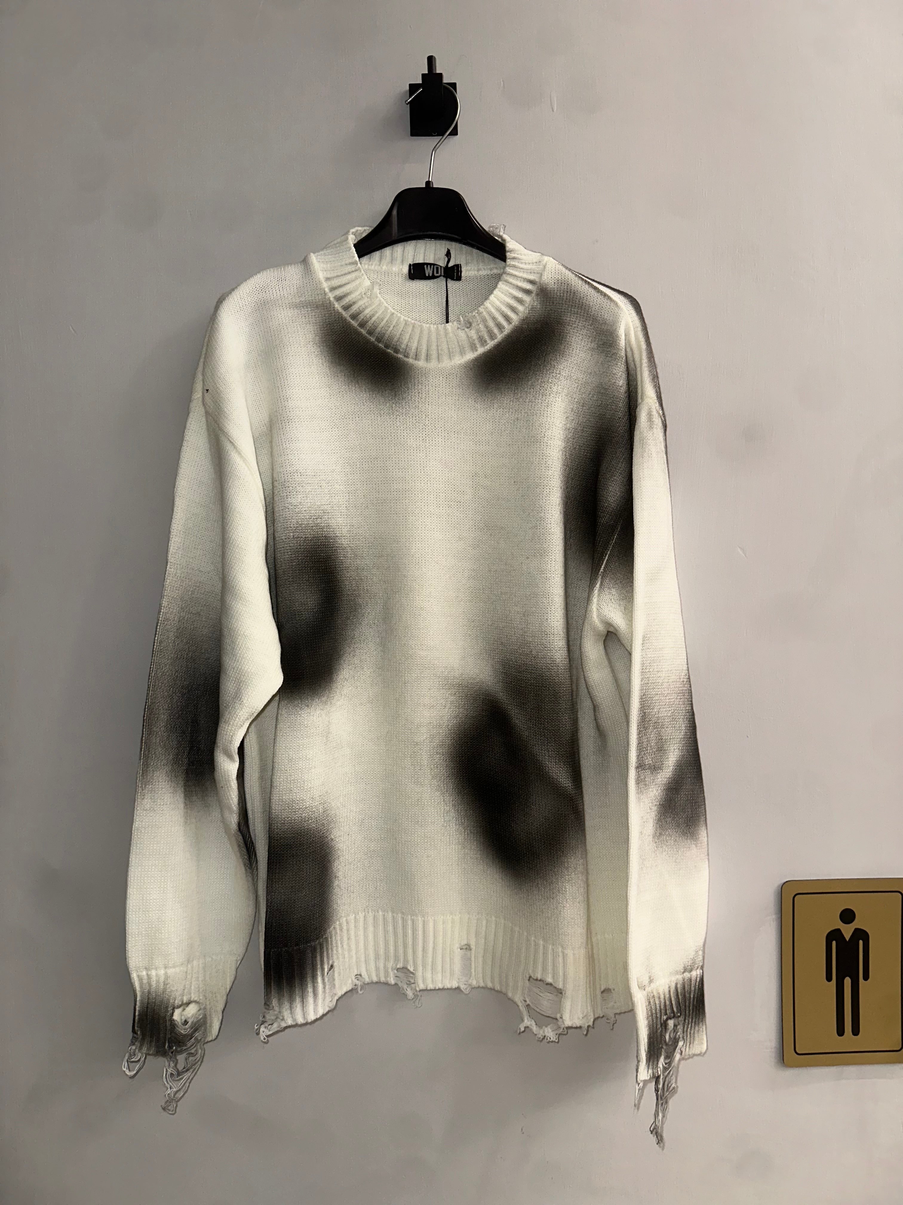 Maglione “Burned Effect”